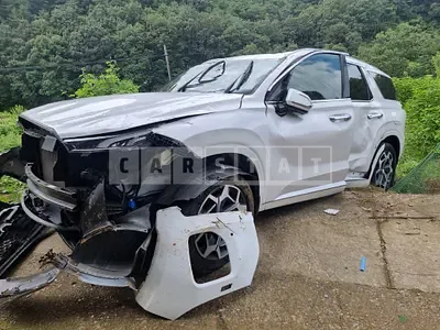 Photo 1 of 10: 2020 Hyundai Palisade 3.8, VIN KMHR581EBMU264892 — Korean insurance auction