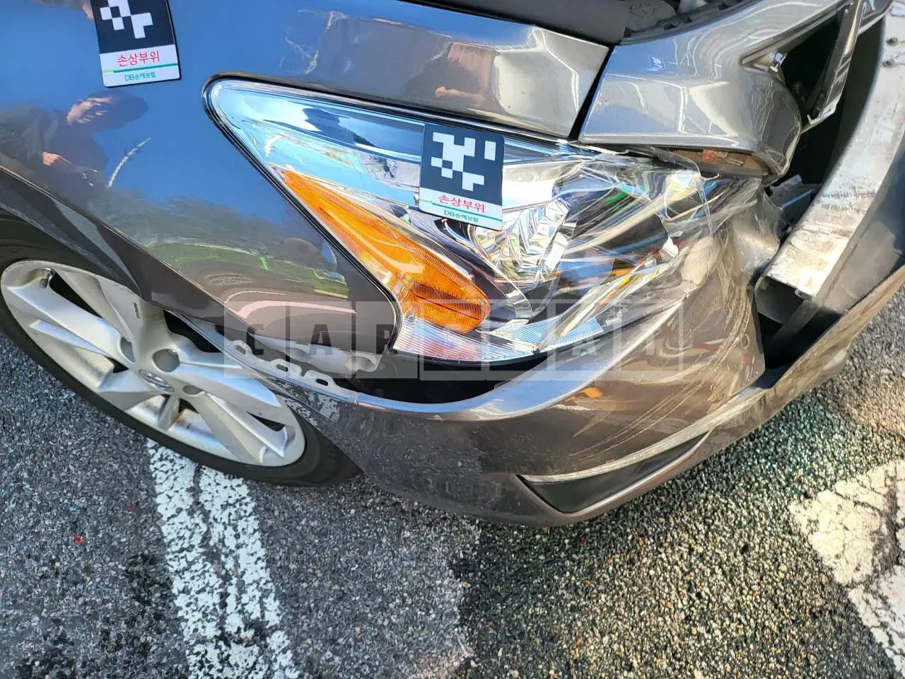 Photo 2 of 7: 2015 Nissan Altima 2.5, VIN 1N4AL3AP9GC104056 — Korean insurance auction