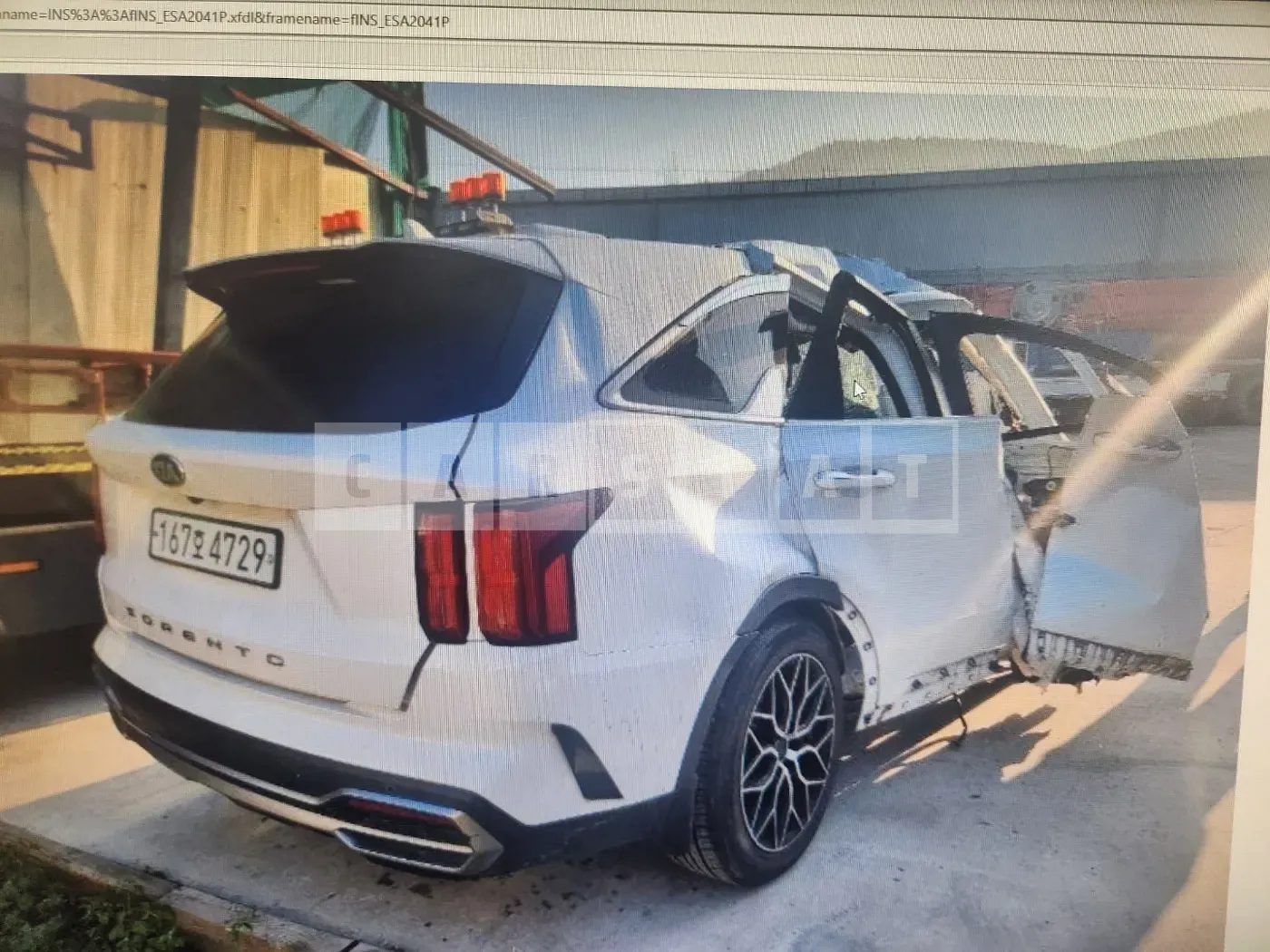 Photo 3 of 3: 2021 Kia Sorento — Korean insurance auction