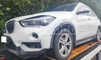Photo 1 of 3: 2017 BMW X1 xDrive 18d, VIN WBAHT9108H5J07550 — Korean insurance auction