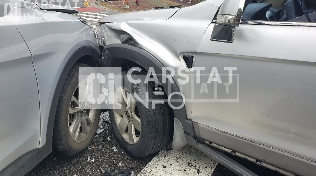 Photo 2 of 7: 2014 Hyundai Santa Fe 2.0 — Korean insurance auction
