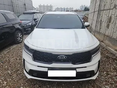 Photo 1 of 14: 2021 Kia Sorento, VIN KNARH81BGMA053240 — Korean insurance auction