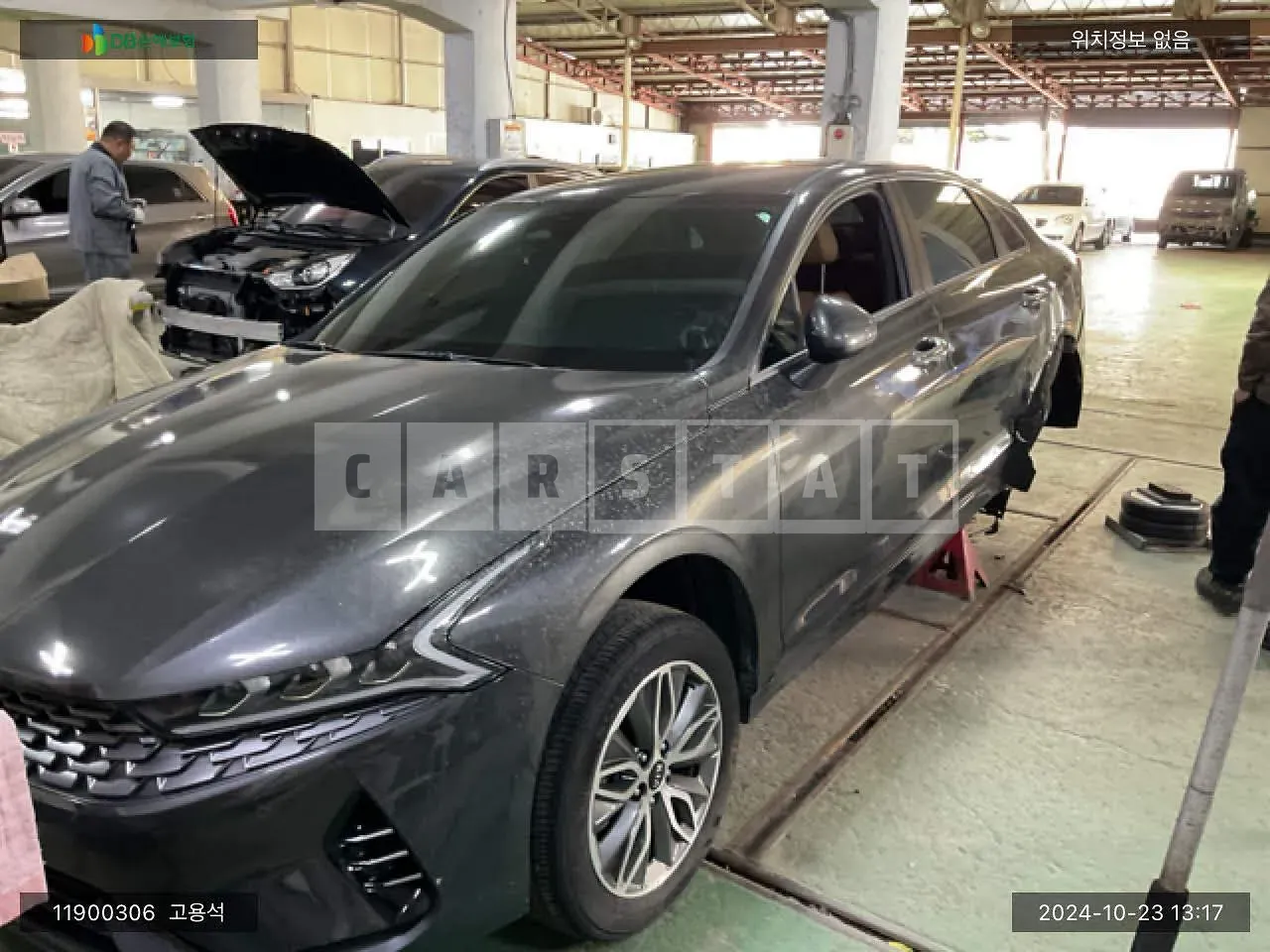 Photo 2 of 18: 2021 Kia K5 Hybrid, VIN KNAG341JBMA016240 — Korean insurance auction