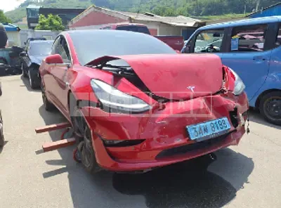 Photo 1 of 24: 2020 Tesla Model 3 Performance, VIN 5YJ3E1EC9LF656985 — Korean insurance auction