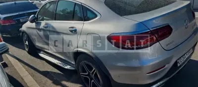 Photo 1 of 9: 2020 Mercedes-Benz GLC300 4Matic Coupe, VIN W1N0J8EB5LF807856 — Korean insurance auction