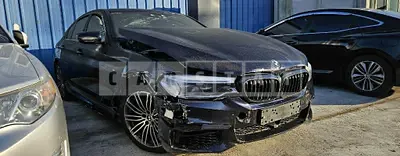 Photo 1 of 27: 2019 BMW 530i xDrive M Sport Package Plus, VIN WBAJD9102KB278432 — Korean insurance auction