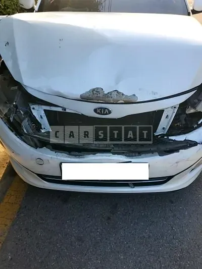 Photo 1 of 14: 2015 Kia K5, VIN KNAGN418BFA571301 — Korean insurance auction