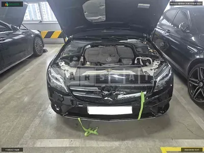 Photo 1 of 34: 2020 Mercedes-Benz C220 d, VIN W1KWF1FB8LR582667 — Korean insurance auction