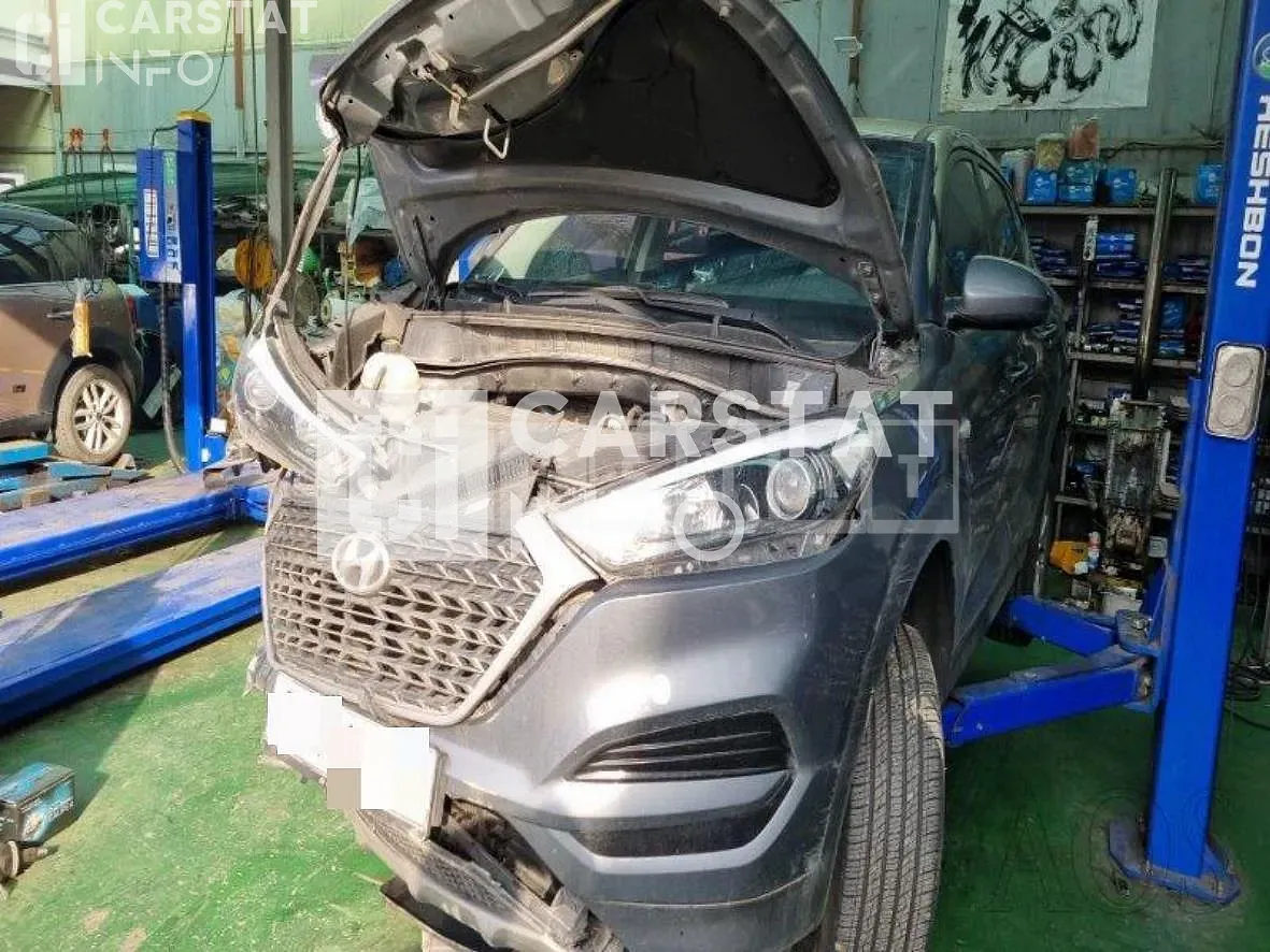 Photo 2 of 10: 2016 Hyundai Tucson, VIN KMHJ2815GHU385676 — Korean insurance auction