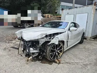 Photo 1 of 39: 2022 BMW 840i xDrive Coupe, VIN WBAAE4101NCJ13129 — Korean insurance auction