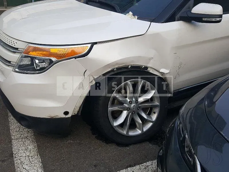 Photo 2 of 15: 2015 Ford Explorer, VIN 1FM5K8F82FGB44544 — Korean insurance auction
