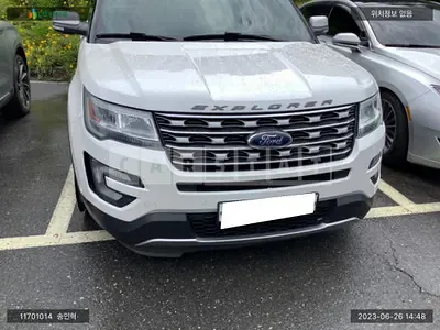 Photo 1 of 25: 2016 Ford Explorer 2.3 AWD, VIN 1FM5K8FH8GGC18552 — Korean insurance auction