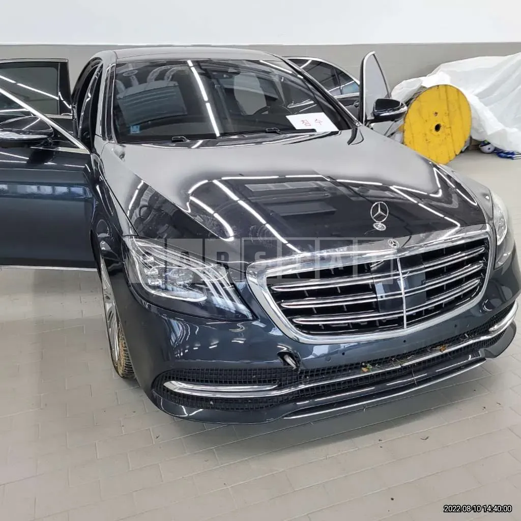 Photo 2 of 21: 2019 Mercedes-Benz S560 4Matic L, VIN WDDUG8GB0KA426552 — Korean insurance auction
