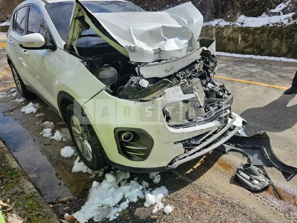 Photo 2 of 10: 2017 Kia Sportage, VIN KNAPN815GJK331557 — Korean insurance auction