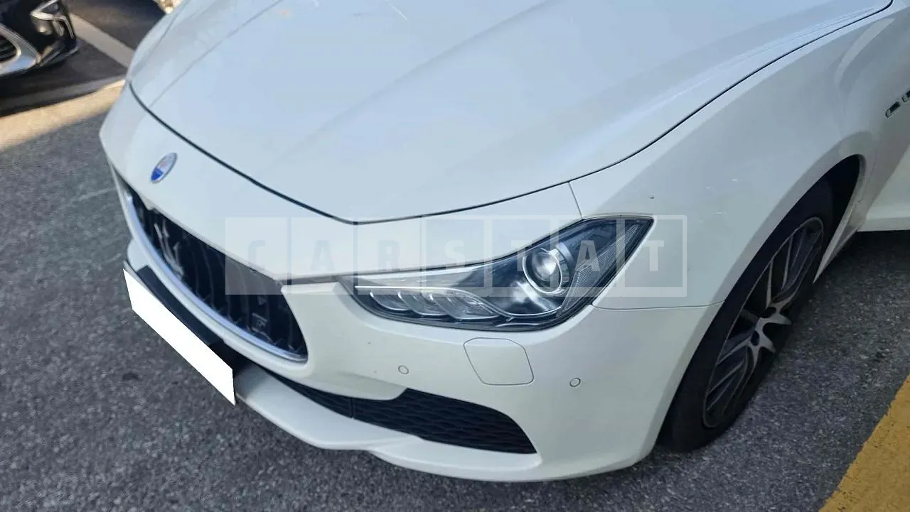 Photo 2 of 14: 2017 Maserati Ghibli, VIN ZAM57XSG4H1221218 — Korean insurance auction