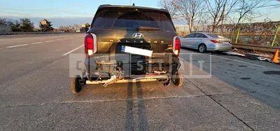 Photo 1 of 10: 2022 Hyundai Palisade, VIN KMHR581EDPU509820 — Korean insurance auction
