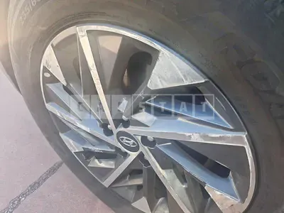 Photo 1 of 2: 2022 Hyundai (parts) Tucson Wheel — Korean insurance auction