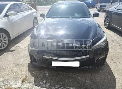 Photo 1 of 30: 2016 Infiniti Q50S Hybrid, VIN JNKAV71E1GM560037 — Korean insurance auction