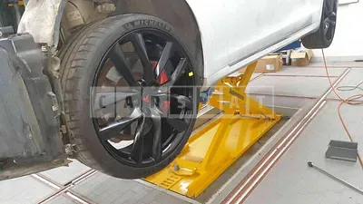 Photo 1 of 2: 2018 Tesla (parts) Model S P100d Wheels — Korean insurance auction