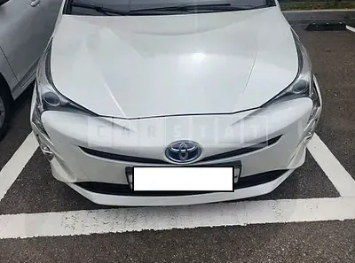 Photo 1 of 50: 2018 Toyota Prius, VIN JTDKBRFU7J3082116 — Korean insurance auction
