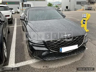 Photo 1 of 15: 2025 Genesis G80, VIN KMTGA41CBTU284872 — Korean insurance auction