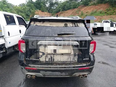 Photo 1 of 30: 2022 Ford Explorer 3.0, VIN 1FM5K8HCXNGA49469 — Korean insurance auction