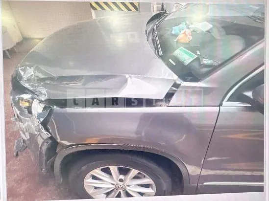 Photo 2 of 9: 2016 Volkswagen Tiguan 2.0 TDI BMT, VIN WVGZZZ5NZGW551087 — Korean insurance auction