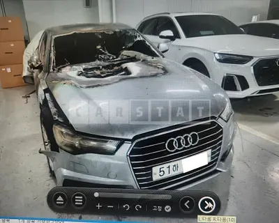 Photo 1 of 6: 2018 Audi A6 35 TDI, VIN WAUZZZ4G6JN109444 — Korean insurance auction