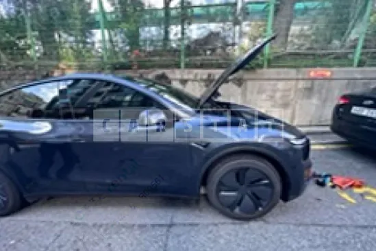 Photo 2 of 6: 2025 Tesla Model Y RWD, VIN LRWYGCFJ6SC106273 — Korean insurance auction