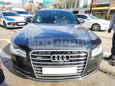 Photo 1 of 9: 2015 Audi A8 50 TDI quattro, VIN WAUZZZ4H4FN039698 — Korean insurance auction