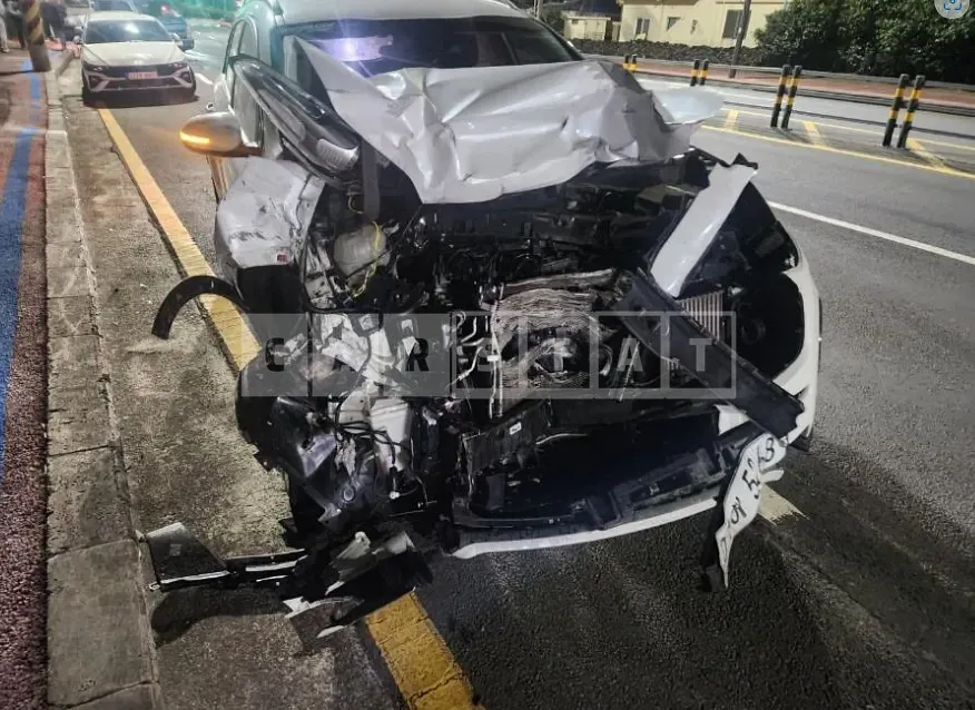 Photo 2 of 4: 2018 Kia Sportage, VIN KNAPM813DJK480560 — Korean insurance auction
