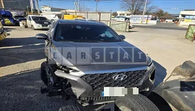 Photo 1 of 20: 2019 Hyundai Santa Fe TM, VIN KMHS281BBLU254656 — Korean insurance auction