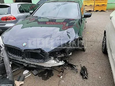 Photo 1 of 20: 2019 BMW 530i xDrive M Sport Package Plus, VIN WBAJD9103KWW41099 — Korean insurance auction