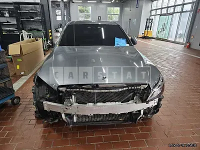 Photo 1 of 10: 2018 Mercedes-Benz C220 d, VIN WDDWF0EB3JR337770 — Korean insurance auction