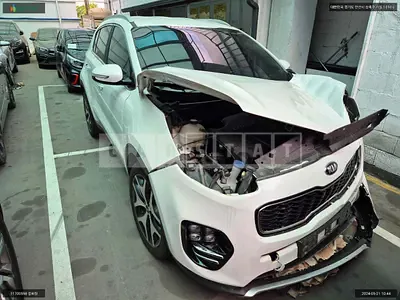 Photo 1 of 9: 2016 Kia Sportage, VIN KNAPN813BGK170736 — Korean insurance auction
