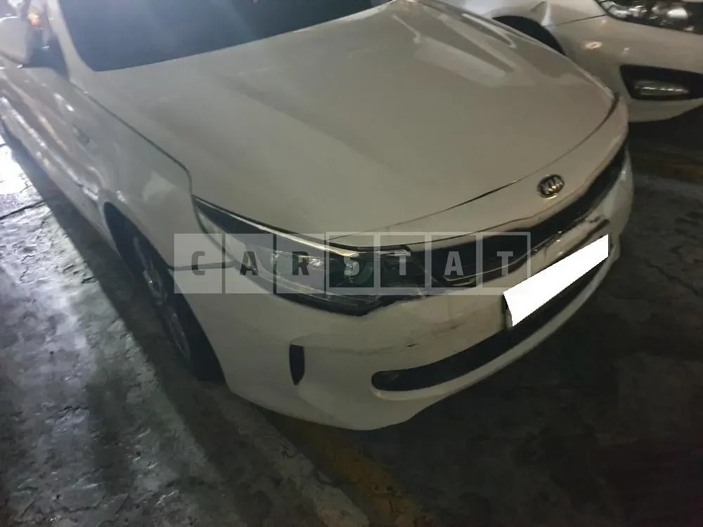 Photo 2 of 8: 2016 Kia K5 Hybrid, VIN KNAGW41CBGA001155 — Korean insurance auction