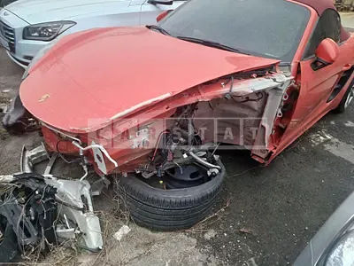 Photo 1 of 12: 2020 Porsche 718 Baxter, VIN WP0CA2985LS210097 — Korean insurance auction