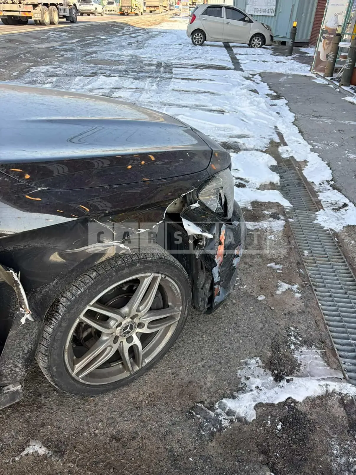 Photo 2 of 8: 2018 Mercedes-Benz CLA 220, VIN WDDSJ4FBXJN623433 — Korean insurance auction