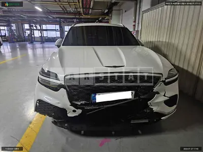 Photo 1 of 14: 2025 Genesis GV70, VIN KMTMA81BBSU235671 — Korean insurance auction