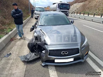 Photo 1 of 18: 2015 Infiniti Q50 2.2d, VIN JNKDV71E9FM530568 — Korean insurance auction