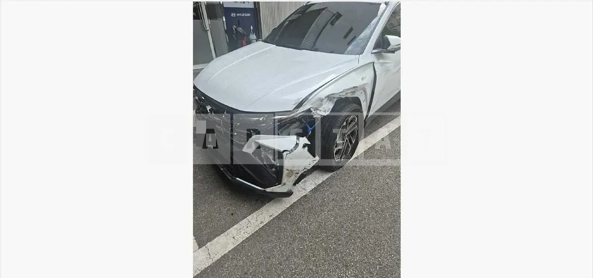 Photo 2 of 26: 2025 Hyundai Tucson Hybrid — Korean insurance auction