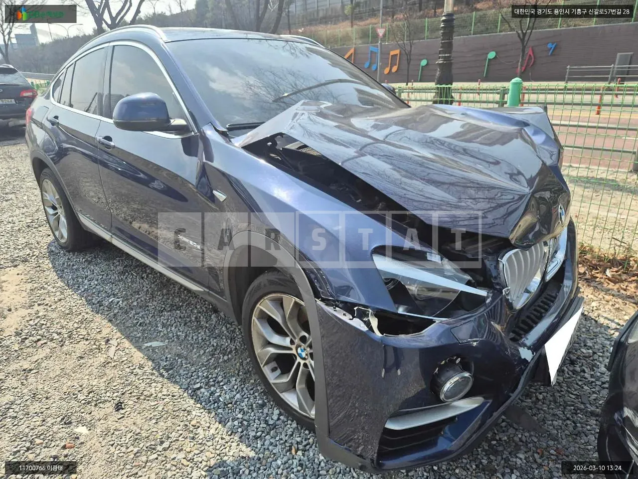 Photo 2 of 6: 2016 BMW X4 xDrive 20d, VIN WBAXX1107G0T25721 — Korean insurance auction