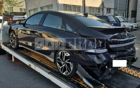 Photo 2 of 8: 2023 Hyundai IONIQ 6 — Korean insurance auction