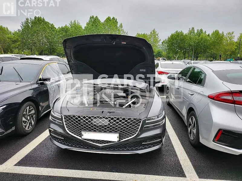 Photo 2 of 10: 2020 Genesis G80, VIN KMTGC41DDMU038926 — Korean insurance auction