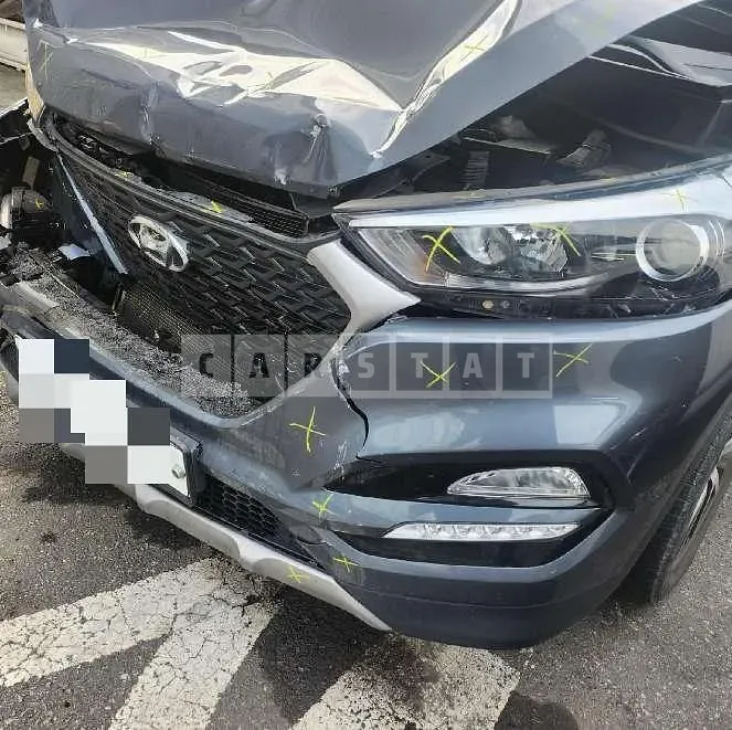 Photo 2 of 30: 2016 Hyundai Tucson TL Diesel, VIN KMHJ3815GHU241481 — Korean insurance auction
