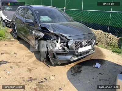 Photo 1 of 14: 2018 Hyundai Kona, VIN KMHK7815GJU226195 — Korean insurance auction