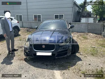 Photo 1 of 9: 2017 Jaguar XE 20d, VIN SAJAA4BN4HCP09981 — Korean insurance auction