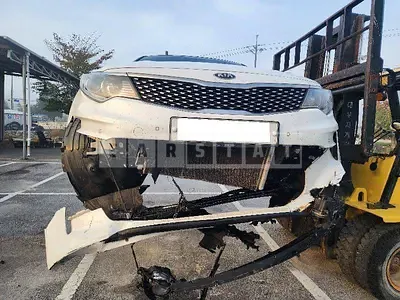 Photo 1 of 16: 2017 Kia K5, VIN KNAGT411BJA180273 — Korean insurance auction