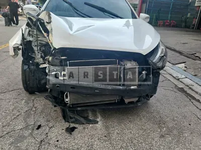 Photo 1 of 29: 2015 Hyundai Tucson, VIN KMHJT81VBFU094264 — Korean insurance auction