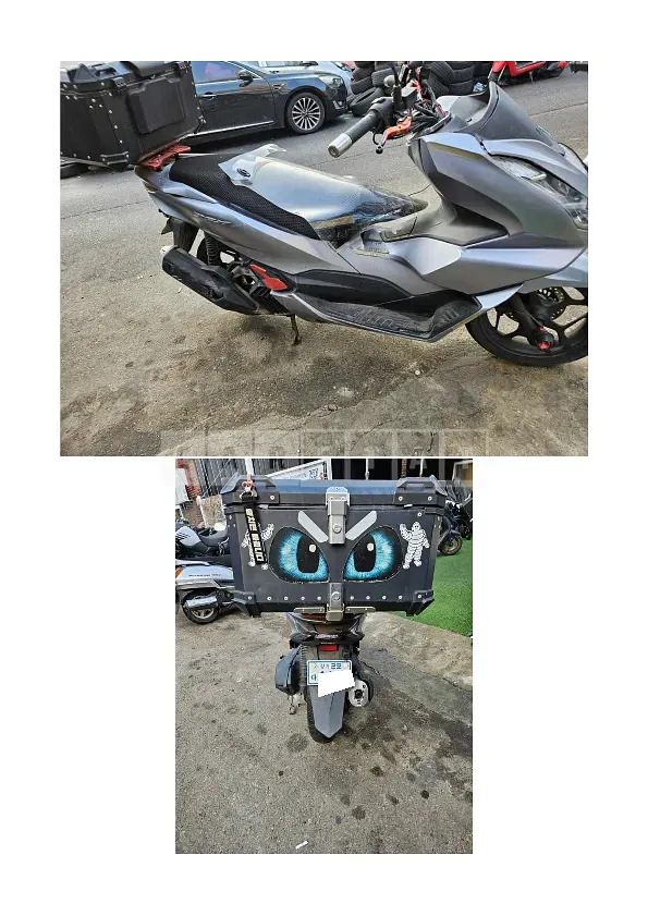 Photo 2 of 9: 2021 Honda Motorcycle PCX125 — Korean insurance auction
